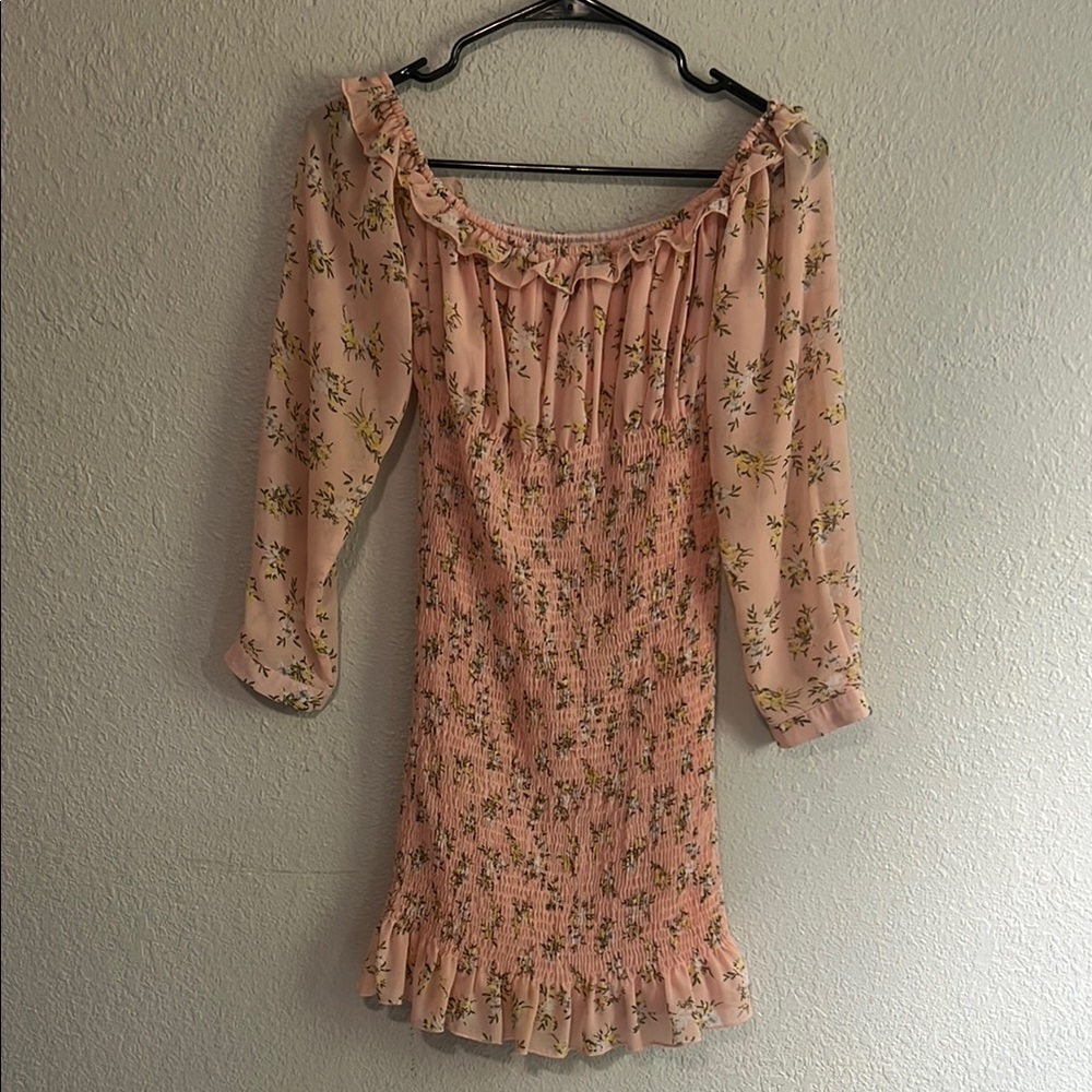 Boohoo 3/4 sleeve dress